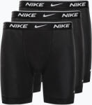 Nike Chiloți de boxeri Nike Everyday Cotton Stretch Boxer Brief 3Pk MP1 negru pentru bărbați