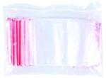 Office Products Pungi plastic cu fermoar pt sigilare, 70x100mm, 40microni, 100buc/set, Office Products-transparente (OF-15072015-90)