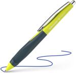 Schneider Pix SCHNEIDER Haptify, rubber grip, clema metalica, corp galben intens/ocean - scriere albastra (S-135343)