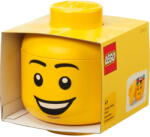 LEGO® Room Copenhagen LEGO Storage Head "Happy Boy", small (yellow) (40310812)