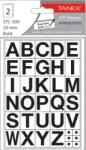 Tanex Etichete autoadezive cu litere, A-Z, 2 folii/set, TANEX, 30mm bold (TX-STC509)