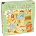 TACTIC Puzzle with the game: Cat on the farm