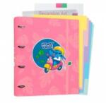 Disney Stitch Binder - A4 Binder with Sheets (4 rings, elastic band)