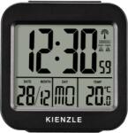 Kienzle Travel Alarm Clock with Indoor Temperature Display (15374)