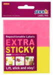 Hopax Etichete autoadezive 51 x 88 mm, 2 x 30 etichete/set Stick"n Extra sticky label - neon asortate (HO-21685)