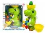 Leantoys Kąpielowy Dinozaur Młynek Tryskający Wodą