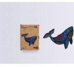 PuzzleOK Wooden puzzles eco 75 Potezny whale A4
