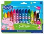 STAEDTLER Zsírkréta, hatszögletű, jumbo, STAEDTLER , , Noris(R) junior 224", Peppa malac, 12 szín (224 C12 L1)