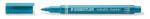 STAEDTLER Marker decorativ, 1-2 mm, vârf conic, STAEDTLER "8323", albastru metalizat