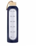 KiCA Glass bottle KiCA Hydro Glass 1000 ml - garnet