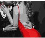 Ideyka Painting by numbers - Lovers squeeze 40x50cm