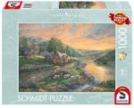 Schmidt Spiele Puzzle PQ 1000 Thomas Kinkade Dawn G3