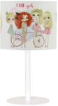 BELIS Gyerek asztali lámpa GIRLS VIBES 1xE27/60W/230V, átmérő 18 cm, lányoknak H0983 (BE1074)