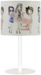 BELIS Gyerek asztali lámpa GIRLS VIBES 1xE27/60W/230V, átmérő 18 cm, lányoknak H0989 (BE1080)