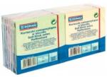 DONAU Adhesive block DONAU, 76x76mm, 12x100 cards. , mix of colors