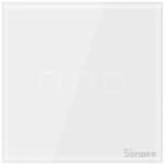SONOFF T1 EU TX Okos Kapcsoló, vezeték nélküli + RF 433, 3 csatornás, iOS / Android kompatibilis, Amazon Alexa / Google Assistant, üveg, fehér