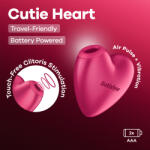 Satisfyer Cutie Heart Battery Series Pink Vibrator