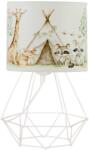 BELIS Gyerek asztali lámpa KIDS ROOM 1xE27/60W/230V, átmérő 18 cm, állatfigurás H0959 (BE1050)