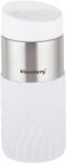 Klausberg Termosz bögre, Klausberg, 300 ml, Rozsdamentes acél, Fehér/Ezüst (SMNZOFMV)