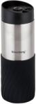 Klausberg Termosz bögre, Klausberg, Rozsdamentes acél, 400 ml, Fekete/Ezüst (KB-7633)