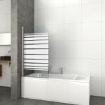 Sanotechnik Kádfal, egyrészes, csíkos üveggel (E1475W) - home36