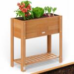 CASARIA BOTANICA magaságyás akácfából, 68× 30×75cm, természetes barna Casaria