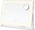 SongmicsHome DAHLIA LED világítással ellátott kozmetikai tükör, 10x62, 5x45, 8 cm, fehér SongmicsHome