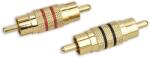 Phonocar 046731 RCA toldó 2db-os csomag koaxiális férfi-férfi csatlakozó autós és otthoni használatra (046731)