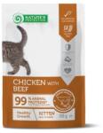 Nature's Protection Natures P KAPSIČKY macska kölyök csirke & marha 22 x 100 g