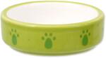  Miska Small Animals kerámia tál hörcsögöknek zöld 8, 5x3cm 80ml