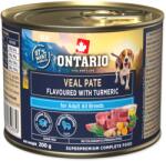 ONTARIO Adult borjú pástétom kurkuma ízesítéssel 200g