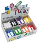 WEDO Kulcscímkék, display 200 db, WEDO, 8 különböző szín, 200 db