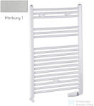 Radeco DORA AD2-600/P 680x650 törölközőszárítós radiátor, MERKURY 1 (metál ezüst) színben (Radeco_DORA_AD2_600_P_MERKURY1)