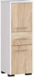  DULAP DE BAIE FIN COLOANĂ 30 2U 1S 85cm PK ALB / SONOMA Comoda