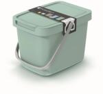 KEDEN Coș de gunoi cu capac 6 l verde deschis Cos de gunoi