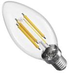 Legrand/Emos EMOS ZF3D42, LED izzó Filament gyertya / E14 / 5, 9 W (60 W) / 806 lm / Meleg fehér (ZF3D42)