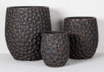 Globera Noir Bronze Ii Design virágtartó GLOBERA NOIR BRONZE II. fekete-bronz L