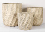 Fluxara Beige I Design virágtartó FLUXARA BEIGE I. bézs Készlet