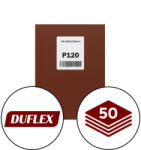 DUFLEX Csiszolóvászon A/4 P120/ 50 db (VTV-120-A4-50)