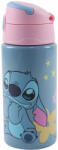 GIM Disney Lilo és Stitch, a csillagkutya Aliens alumínium szívószálas kulacs akasztóval 500 ml GIM55205248 (GIM55205248)