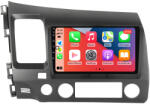 MKD Navigatie Honda Civic 2005-2012, 8GB RAM si 128GB ROM, Ecran QLED 9 inch, Android 12, Procesor Octacore, Slot sim 4G, Sunet DSP, Wireless Carplay si Android Auto, Camera Marsarier (NA-C1210)