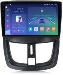 MKD Navigatie Peugeot207 2006-2015, Rezolutie 2K, Display QLED 9.5 inch, 4GB RAM si 64GB ROM, Android, Procesor Octacore, Slot sim 4G, Sunet DSP, Wireless Carplay si Android Auto, Camera (NA-C2164)