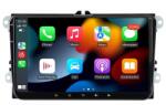 MKD Navigatie 8GB RAM, Carplay , Android Auto VW Golf 5 6 Passat B6 B7 CC Tiguan Touran Polo Caddy Jetta T5 Eos Skoda Octavia Superb Seat Leon, Ecran 9 inch IPS, Slot sim 4G, (NA-C1023)