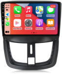 MKD Navigatie Peugeot207 2006-2015, 8GB RAM si 128GB ROM, Ecran QLED 9 inch, Android 12, Procesor Octacore, Slot sim 4G, Sunet DSP, Wireless Carplay si Android Auto, Camera Marsarier (NA-C662)