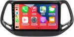 MKD Navigatie Jeep Compass 2016-2018, 8GB RAM si 128GB ROM, Ecran QLED 9 inch, Android 12, Procesor Octacore, Slot sim 4G, Sunet DSP, Wireless Carplay si Android Auto, Camera Marsarier (NA-C1222)