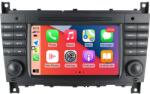 MKD Navigatie Mercedes W203 W209 C Class C180 C200 CLK200 C230, 4 GB RAM si 64 GB ROM, Slot Sim 4G, Procesor Octa Core, Carplay integrat, Procesor Sunet Digital DSP, Android, Aplicatii, Usb, (NA-C1000)