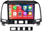 MKD Navigatie Hyundai Santa Fe 2006-2012, 4GB RAM si 32GB ROM, Display QLED 9 inch, Wireless Carplay si Android Auto, Procesor Octacore, Slot sim 4G, Sunet DSP, Camera Marsarier, (NA-C1865)