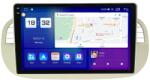 MKD Navigatie Fiat 500 2007-2015, Rezolutie 2K, Ecran QLED 9.5 inch, 8GB RAM si 128GB ROM, Android, Procesor Octacore, Slot sim 4G, Sunet DSP, Wireless Carplay (NA-C1478)