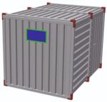 Kovobel Fereastra fara obloane 300x577mm pe peretele din spate (926380-928639-926382)