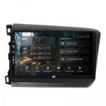 Alemarauto Navigatie Honda Civic (2012-2015) 4GB RAM Android 13 Octacore Slot Sim 4G DSP GPS Wi-FI Carplay Android Auto USB Bluetooth Waze Touchscreen 9 inch (HB-649004+AD-BGRKIT007)